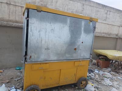foot cart bun kabab fast food