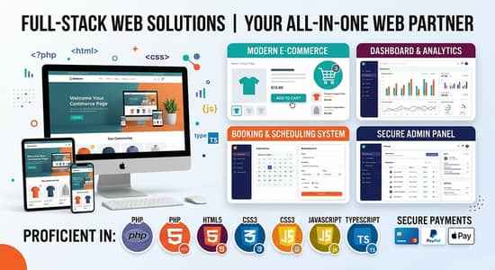 Professional Website Development & AI Integration | Static & Dynamic