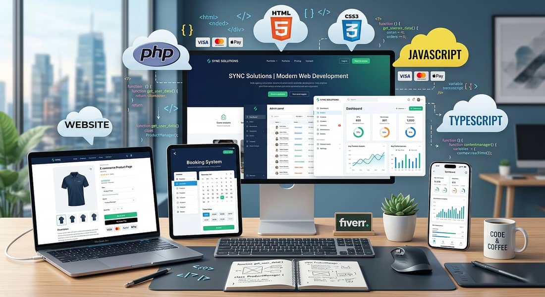 Professional Website Development & AI Integration | Static & Dynamic 1