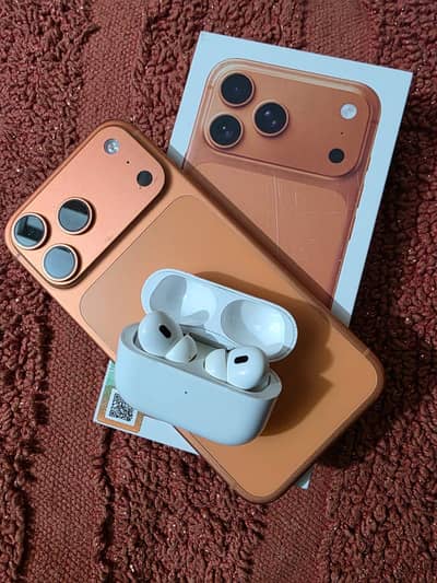 iPhone 17 pro max cosmic orange 256gb | Apple AirPods Pro 2 C type