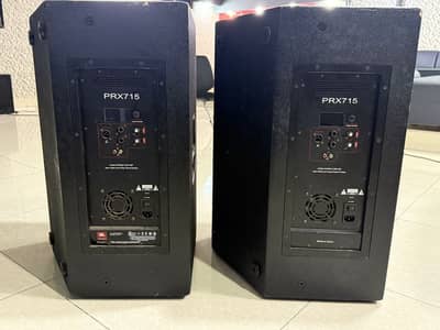 Jbl prx 715 active speakers