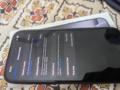 Apple iPhone 16 Pro Max (256 GB) Non-Pta iphone black color