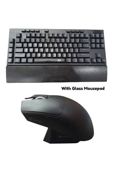 OFFER -> Redragon VISHNU K596 + Attack Shark X11 (With Glass Mousepad)