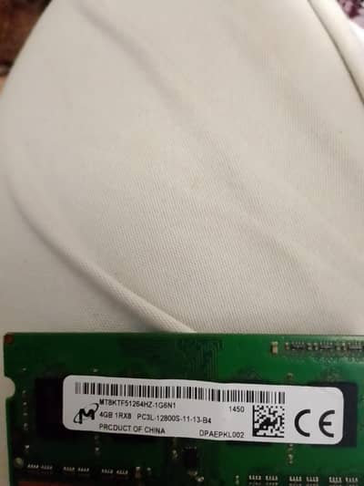 8GB (2x4GB) DDR3 Laptop RAM 1600MHz – Micron – Dual Channel