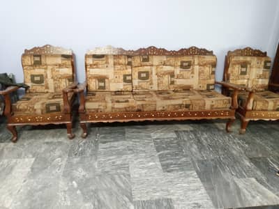 wooden sofa set for sale