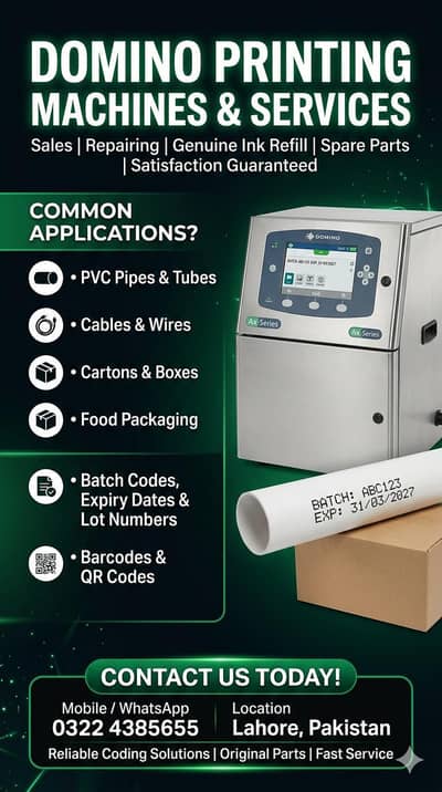 domino printing machine