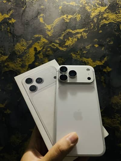 iphone 17 pro max 256Gb jv white colour