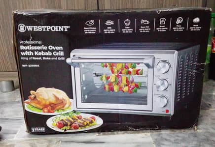 Westpoint 24L Rotisserie Oven (WF-2310RK) - Excellent Condition