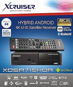 Xcruiser 715 4K Receiver Box Pack
