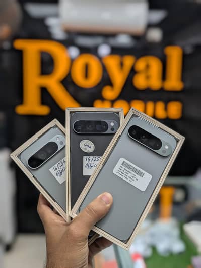 Google pixel 9pro xl 16/256 official pta with complete box cable