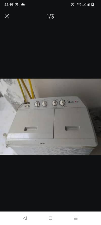 LG Punch Washing Machine for Sell