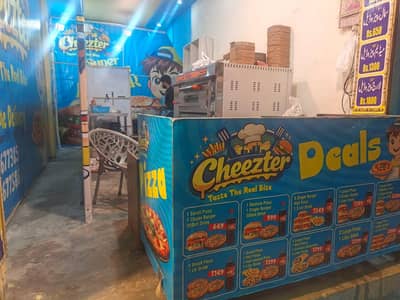 Running restaurant setup for sale