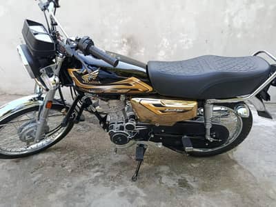 HONDA CG125S GOLD EDITION
