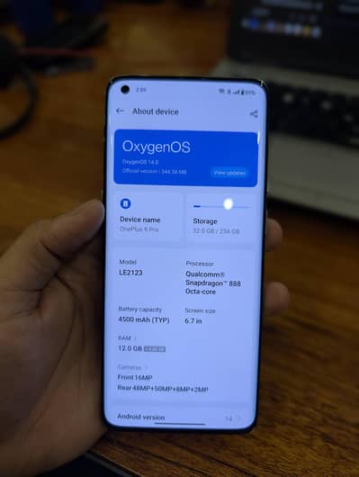 Oneplus 9 Pro 5G 12/256 Dual Physical Sim Approved