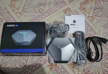 A95X F4 Android TV Box 4GB RAM 64GB Storage | 4K | Fast Speed 5G WiFi