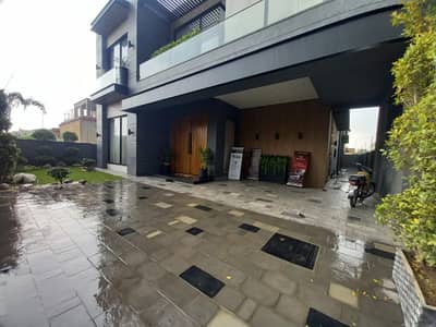 Kanal Brand New Modern Lines Designer Bungalow Nearby Tim Horton And KFC In J Block Phase 6 DHA Lahore