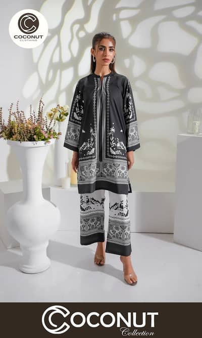 Front and Back Printed Co Ord Set 2PCs