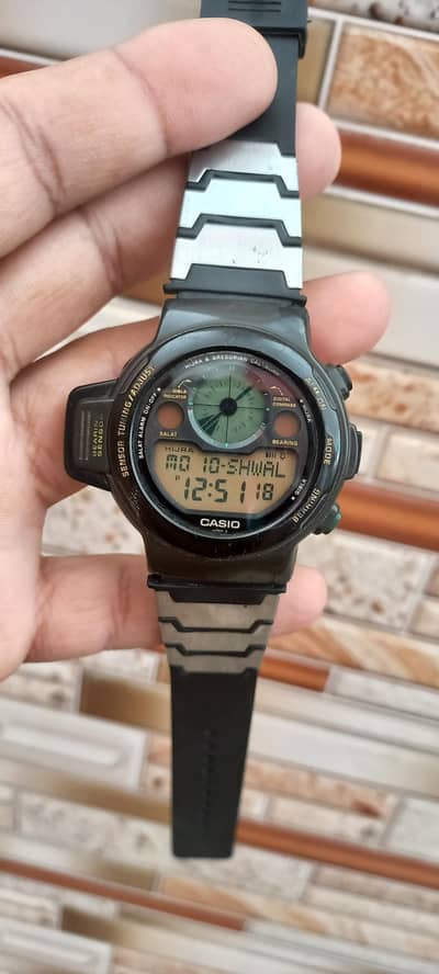 casioo qibla compass Watch