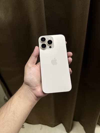 Iphone 16 pro max 256gb Pta Approved