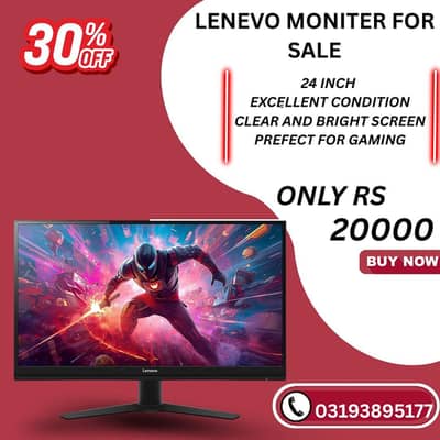 Lenovo monitor  24inch