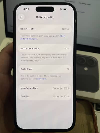 iPhone 16 Jv with box 128