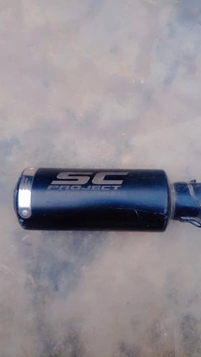 orignal SC exhaust in cd70 fitting