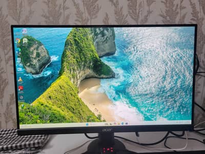 ACER 22 inch Ips Lcd Monitor | Boderless | 75hz | built-in speakers