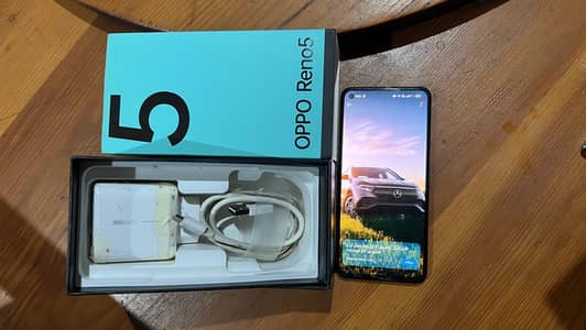 Oppo reno5 (16gbram 128 rom)