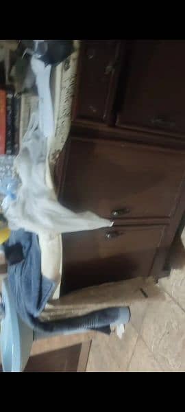 iron stand with storage