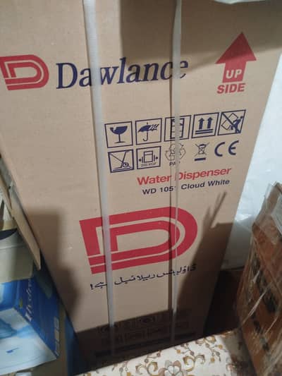 Water Dispenser WD 501 Cloud White With Refrigerator