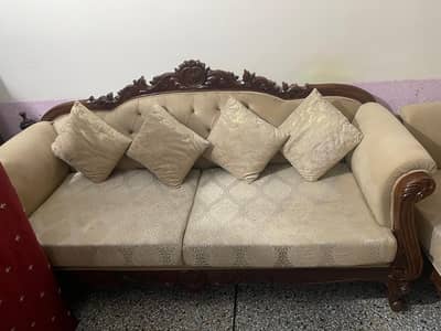  5 Seater Sofa Set – Like New Condition