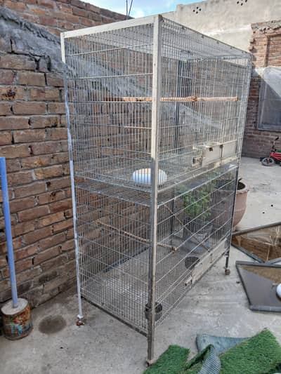 raw parrot cage for sale