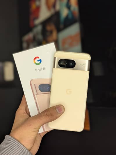 Google Pixel 8 Box Pack/Only Mobiles 256GB/128GB Official PTA Approved