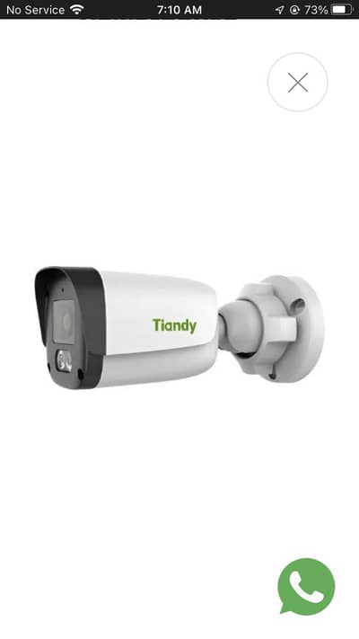 Tiandy TC-C34QN I3/E/Y 2.8mm Spark Series IPC 4MP Wifi Bullet Camera