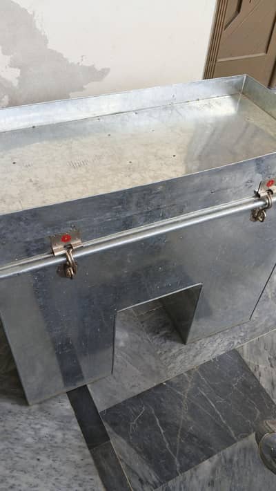 iron trunk for saleman persons