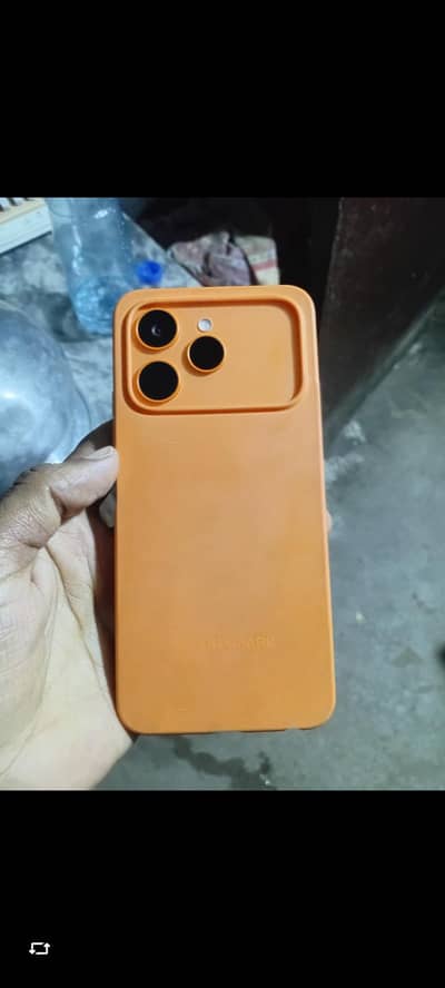 Tecno Spark 40 orange color 03044854037