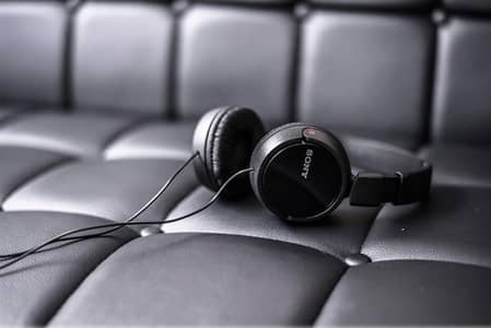 Sony MDR-ZX310AP Wired On Ear Headphones - Black