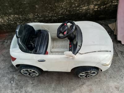 Kids Car White color in Good condition for sale