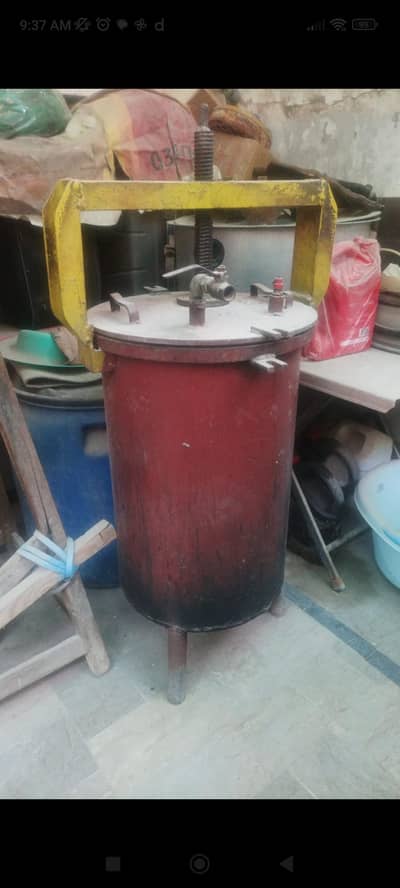 Gas Autoclave - 50. cans capacity - USED