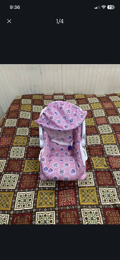 New Born Baby 3 In 1 Carry Cot Seat Swing Cot With Mosquito Net BD005