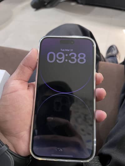 14 pro max  512 gb deep purple with box