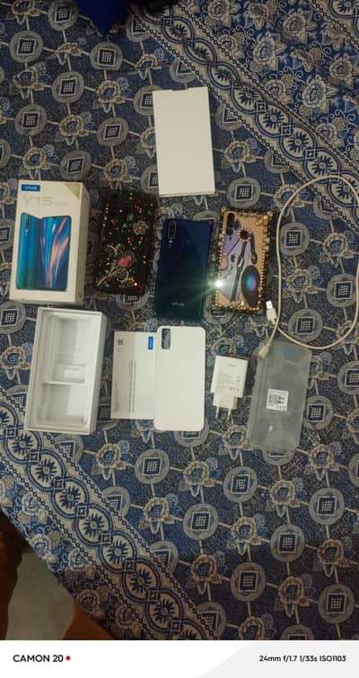 vivo Y15 for sale 4GB 64GB with all complete Box No open no repair