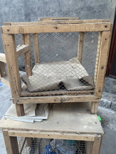 2 cages for birds Small and Medium