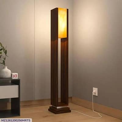 modern dark brown floor lamp