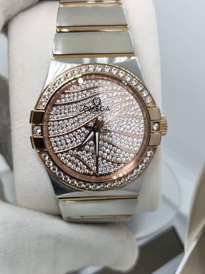 Omega constilation Original Quality  Mosinate Diamond