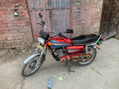 Honda CG 125 one hand use lush condition