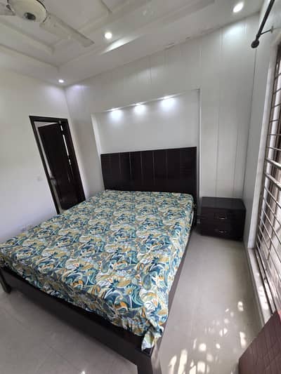 Double Bed with Two Side Tables and Dressing Table / Home furniture