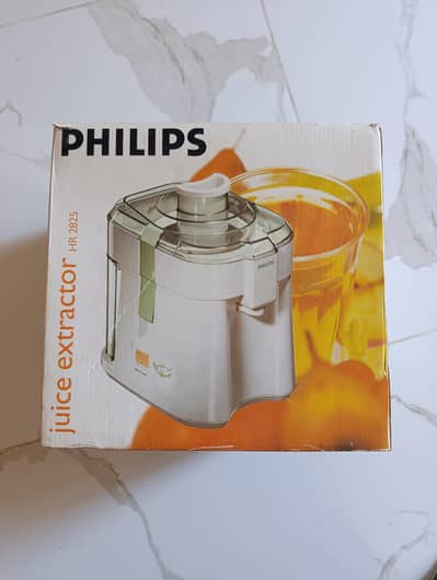 Philips Juice Extractor (HR 2825) - Box Packed Condition
