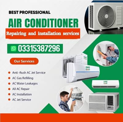 AC Installation & Repair Services | Split & Window AC Expert Technici