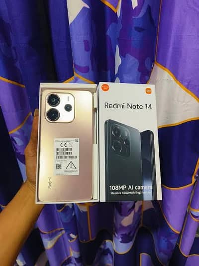Redmi Note 14.8+8/256.8 month warranty